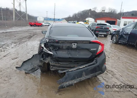 2020 Honda Civic Sport from USA, damaged, VIN 19XFC2F89LE027767